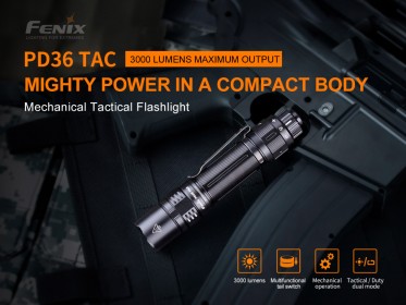 Taktické svietidlo Fenix PD36 TAC